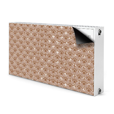 Magnetische radiatormat Art deco-stijl