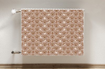 Magnetische radiatormat Art deco-stijl
