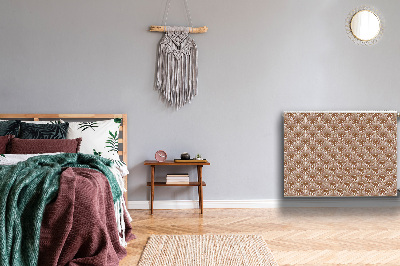 Magnetische radiatormat Art deco-stijl