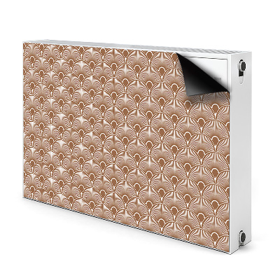Magnetische radiatormat Art deco-stijl