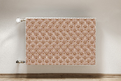 Magnetische radiatormat Art deco-stijl