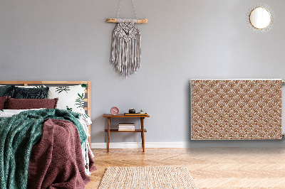 Magnetische radiatormat Art deco-stijl