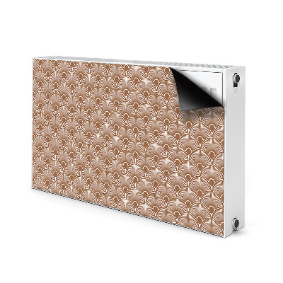 Magnetische radiatormat Art deco-stijl