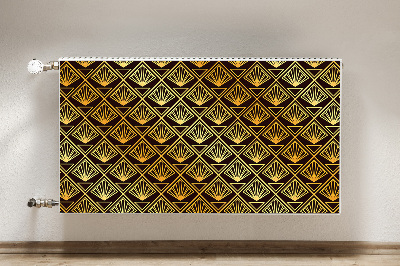 Magnetische radiatormat Art deco-stijl