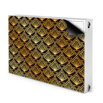 Magnetische radiatormat Art deco-stijl