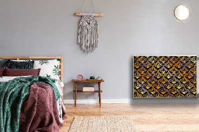 Magnetische radiatormat Art deco-stijl