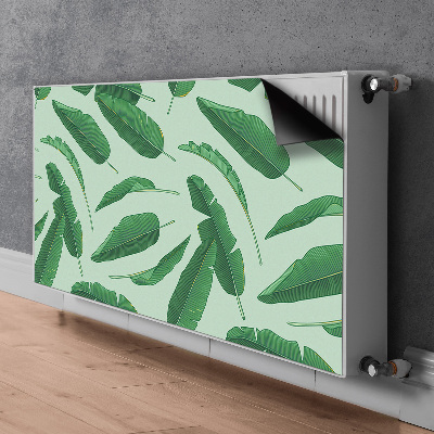 Magnetische bedrukte mat Bananen bladeren