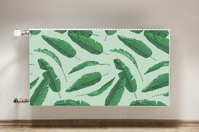 Magnetische bedrukte mat Bananen bladeren