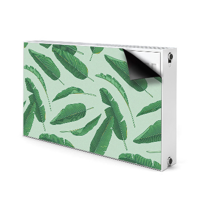 Magnetische bedrukte mat Bananen bladeren