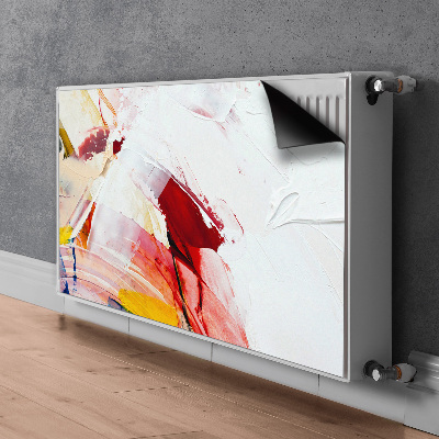 Magnetische mat voor de radiator Verfvlekken