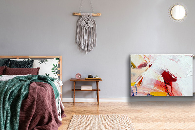 Magnetische mat voor de radiator Verfvlekken