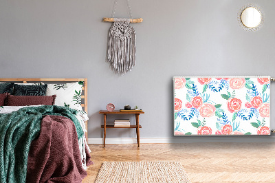 Magnetische bedrukte mat Heldere bloemen