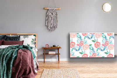 Magnetische bedrukte mat Heldere bloemen