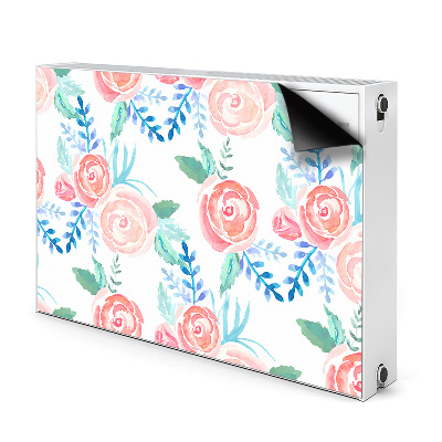 Magnetische bedrukte mat Heldere bloemen