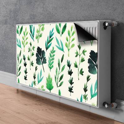 Magnetische mat voor de radiator Veldbloemen