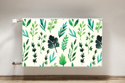 Magnetische mat voor de radiator Veldbloemen