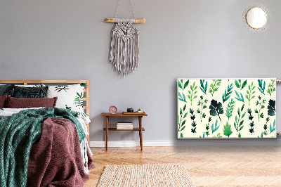 Magnetische mat voor de radiator Veldbloemen