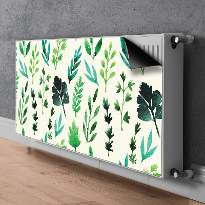 Magnetische mat voor de radiator Veldbloemen