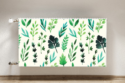 Magnetische mat voor de radiator Veldbloemen