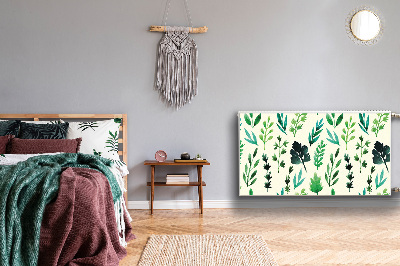 Magnetische mat voor de radiator Veldbloemen