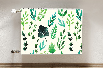 Magnetische mat voor de radiator Veldbloemen