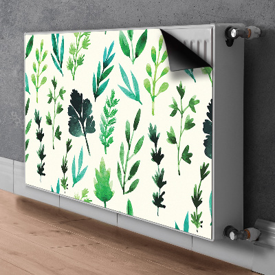 Magnetische mat voor de radiator Veldbloemen