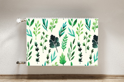 Magnetische mat voor de radiator Veldbloemen