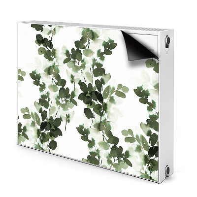 Decoratieve radiatormagneet Groene bladeren