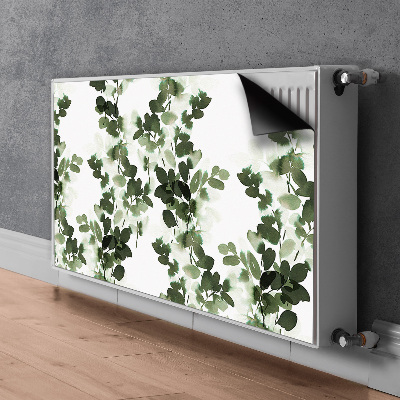 Decoratieve radiatormagneet Groene bladeren