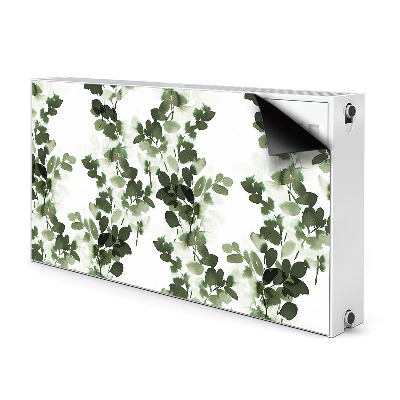 Decoratieve radiatormagneet Groene bladeren