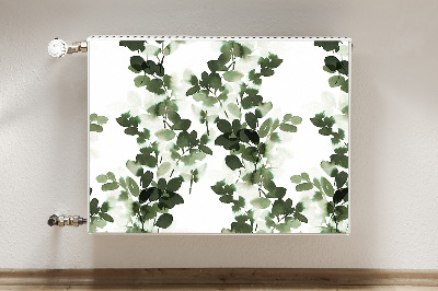 Decoratieve radiatormagneet Groene bladeren