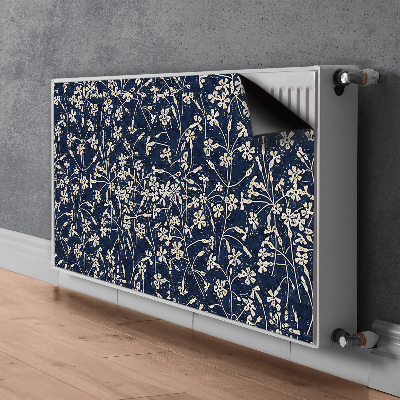 Magnetische bedrukte mat Bloemenpatroon