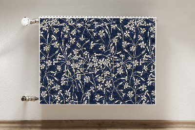 Magnetische bedrukte mat Bloemenpatroon