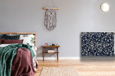 Magnetische bedrukte mat Bloemenpatroon