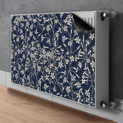Magnetische bedrukte mat Bloemenpatroon