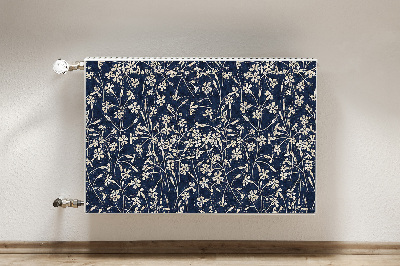 Magnetische bedrukte mat Bloemenpatroon