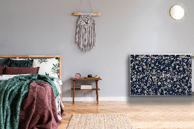 Magnetische bedrukte mat Bloemenpatroon