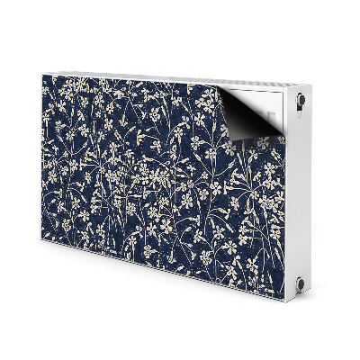 Magnetische bedrukte mat Bloemenpatroon