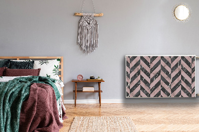 Magnetische mat voor de radiator Marmeren loftstijl