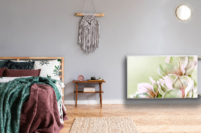 Magnetische bedrukte mat Magnolia-bloemen
