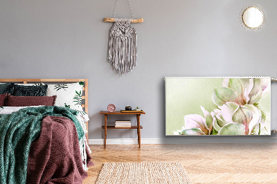 Magnetische bedrukte mat Magnolia-bloemen