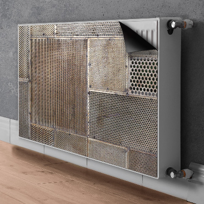 Magnetische mat voor de radiator Metalen vloer