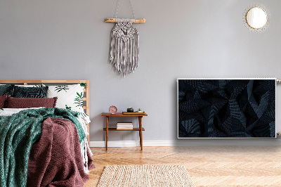 Decoratieve radiatormat Geometrische 3d-graphics