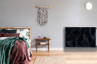 Decoratieve radiatormat Geometrische 3d-graphics