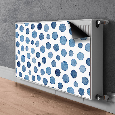 Magnetische mat voor de radiator Vlekken