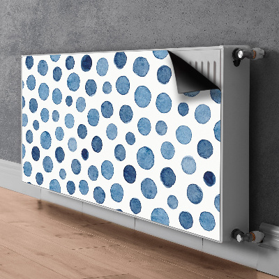 Magnetische mat voor de radiator Vlekken