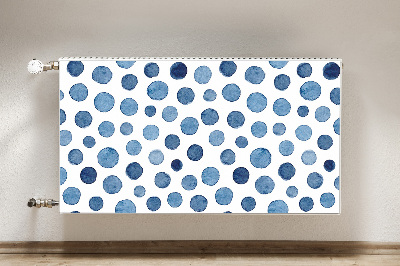 Magnetische mat voor de radiator Vlekken
