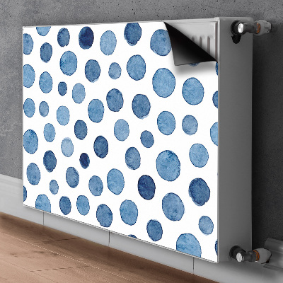 Magnetische mat voor de radiator Vlekken