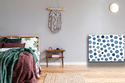 Magnetische mat voor de radiator Vlekken