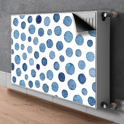 Magnetische mat voor de radiator Vlekken